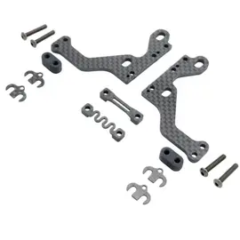 INOV8 IN810319  INOV8 Carbon Horizontal Rear Body Mount Sets for XRAY X4 '26  Link Kit Offset