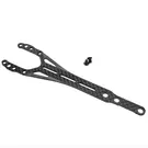 INOV8 IN810100  INOV8 SlimX 2.0mm Carbon Topdeck for Mugen MTC3
