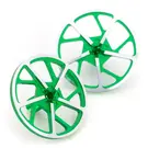 1UP Racing 1UP80108  7075 Tenfold On-Road Wing Screws Green