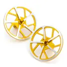 1UP Racing 1UP80107   7075 Tenfold On-Road Wing Screws Gold