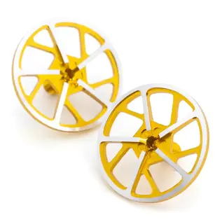 1UP Racing 1UP80107   7075 Tenfold On-Road Wing Screws Gold