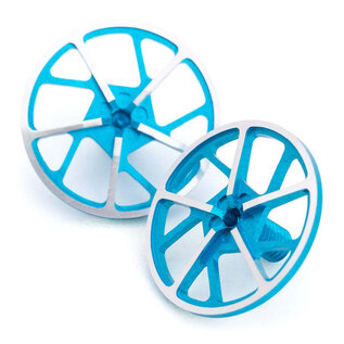 1UP Racing 1UP80102   7075 Tenfold On-Road Wing Screws Blue