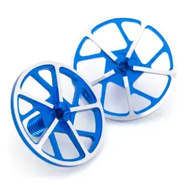 1UP Racing 1UP80101   7075 Tenfold On-Road Wing Screws Dark Blue