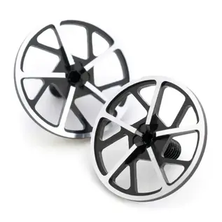 1UP Racing 1UP80100   7075 Tenfold On-Road Wing Screws Black