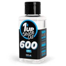 1UP Racing 1UP100600  Pure Silicone Shock Oil  600cst/46.25 100ml