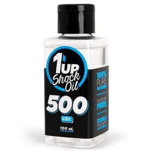 1UP Racing 1UP100500  Pure Silicone Shock Oil  500cst/40wt 100ml