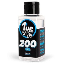 1UP Racing 1UP100200  Pure Silicone Shock Oil  200cst/20wt 100ml