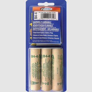 Estes EST10019  B4-4 Model Rocket Engines (3pk)