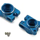 Team Associated ASC92564  B7 FT Alum Rear HRC Hub Set (Blue) (2) (-4mm)