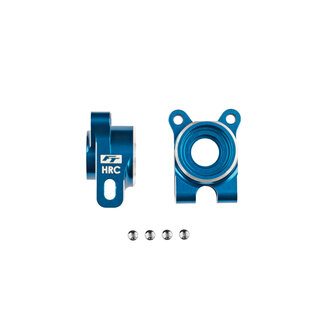 Team Associated ASC92564  B7 FT Alum Rear HRC Hub Set (Blue) (2) (-4mm)