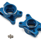 Team Associated ASC92562  B7 FT Alum Rear Hub Set (Blue) (2) (-4mm)
