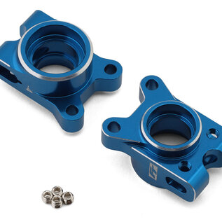 Team Associated ASC92562  B7 FT Alum Rear Hub Set (Blue) (2) (-4mm)