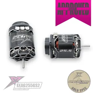 EXALT EXAG255GS2  Exalt Gen-X 25.5T Gold Spec 2s Class Brushless Motor