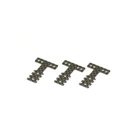 Kyosho KYOMZW403S  Carbon Rear Sus Plate (Soft/MM/LM/MM2/3pcs)