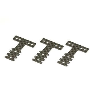 Kyosho KYOMZW403S  Carbon Rear Sus Plate (Soft/MM/LM/MM2/3pcs)