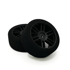 BSR BSRF2642-B  26mm Tire 42 Shore Front Nitro Carbon Wheels (2)