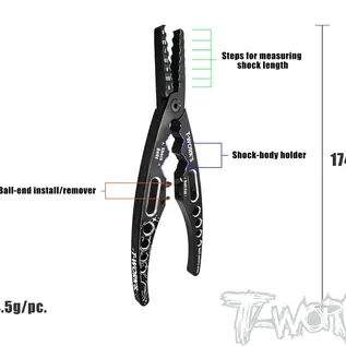 T-Works TT-138 T-Work's Precision Shock Pliers