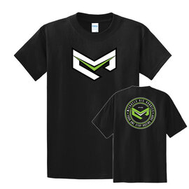 MRC Hobbies Products Michael's RC Hobbies Logo "M" T-Shirt (Black) Medium