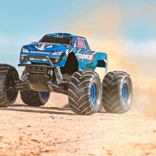 Traxxas TRA36254-8 BLUEX  Blue Stampede 1/10 Scale Monster Truck w/ Battery & USB-C