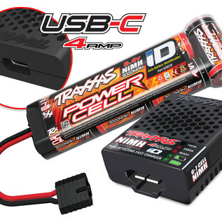 Traxxas TRA36254-8 BLUEX  Blue Stampede 1/10 Scale Monster Truck w/ Battery & USB-C