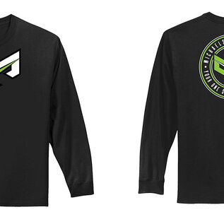 MRC Hobbies Products Michael's RC Hobbies Logo "M" T-Shirt Long Sleeve (Black) 3XLarge