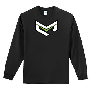 MRC Hobbies Products Michael's RC Hobbies Logo "M" T-Shirt Long Sleeve (Black) 2XLarge