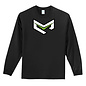 MRC Hobbies Products Michael's RC Hobbies Logo "M" T-Shirt Long Sleeve (Black) XLarge