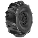 Proline Racing PRO1018911  1/7 Dumont Sand/Snow F/R Tires MTD 17mm Black Raid (2): Mojave/UDR