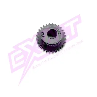 EXALT EXA6428  28T X-tra Light-Speed Machined Aluminum 64p Pinion Gears (3.17mm Bore)
