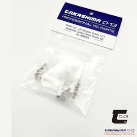Takashima D-13 TKSM-122  Takashima D-13 120 Degree Grade 12.9 Hardened Carbon Steel Screw Set