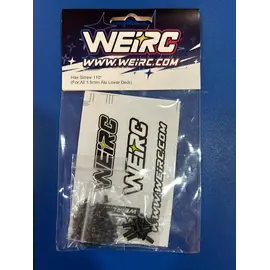 WeiRC WEI-110-S  WeiRC 110 Steel Hex Screws Set for WeiRC Aluminum Chassis Kit (50)