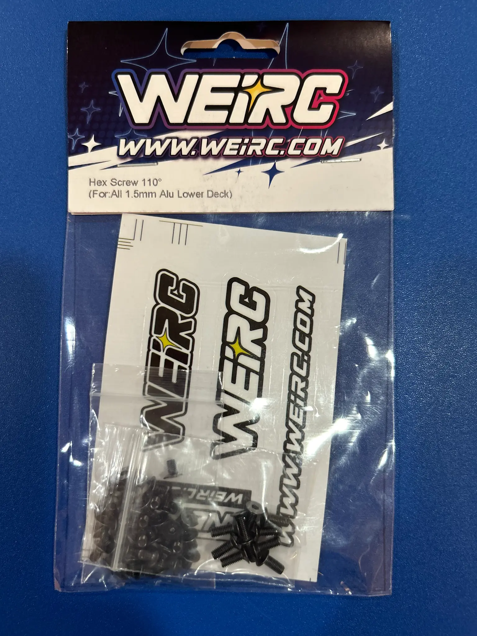 WEI-AC-TC8 WeiRC 1.5mm Aluminum Chassis for TC8 - Michael's RC Hobbies