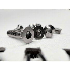 WeiRC X422  Steel Screw Set for Xray X4 2022 & 2023 1.2mm Steel Chassis Kit