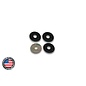 Synergy Racing SRP-1001  6mm Carbon Fiber Body Washers with Adhesive