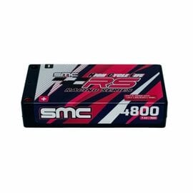 SMC SMC48150-2S1P  HCL-RS 7.4V-4800mAh 150C LCG 2S Lipo Battery 21mm Shorty 5mm