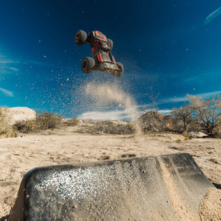 Arrma ARA2508T1  Black / Red 1/16 ARRMA MINI KRATON 3S BLX 4X4 Speed Monster Truck RTR