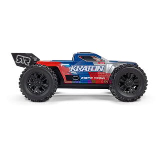 Arrma ARA2508ST1  Red / Blue 1/16 MINI KRATON 3S BLX 4X4 Truck RTR  Pre-order NOW