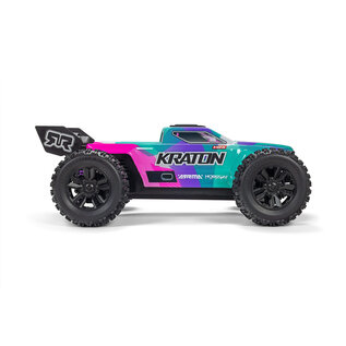 Arrma ARA2508ST2  Teal / Pink 1/16 MINI KRATON 3S BLX 4X4 Truck RTR  Pre-order NOW