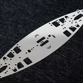 WeiRC WEI-SC-MTC3  WeiRC 1.2mm Steel Chassis for Mugen Seiki MTC3