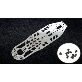 WeiRC WEI-SCSET-FT9  WeiRC  1.2mm Steel Chassis w/ Screws Set for Schumacher FT9