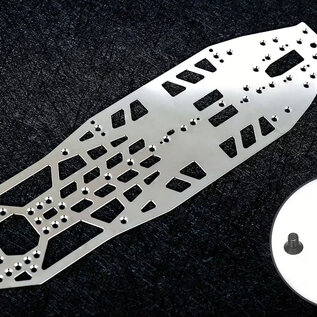 WeiRC WEI-SCSET-FT9  WeiRC  1.2mm Steel Chassis w/ Screws Set for Schumacher FT9