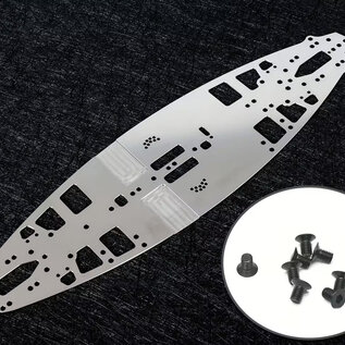 WeiRC WEI-SCSET-MTC3  WeiRC  1.2mm Steel Chassis w/ Screws Set for Mugen Seiki MTC3