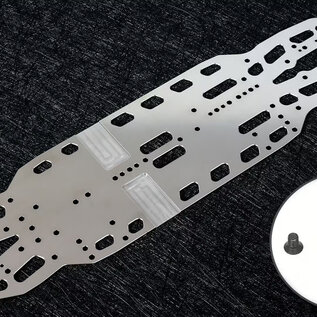 WeiRC WEI-SCSET-X425  WeiRC 1.2mm Steel Chassis w/ Screws Set for Xray X4 2025 (163g)