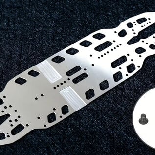 WeiRC WEI-SCSET-X426  WeiRC 1.2mm Steel Chassis w/ Screws Set for Xray X4 2026 (158g)