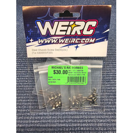 WeiRC A800/FXR  WeiRC Steel Screw Set for Awesomatix A800 or FXR