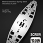 WeiRC WEI-SCSET-MTC3  WeiRC  1.2mm Steel Chassis w/ Screws Set for Mugen Seiki MTC3