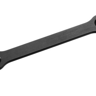 Team Corally COR00180-831  Steering Rack - Dual Stiffener - Swiss Made 7075 T6 Aluminum - 2mm - Hard Anodized - Black
