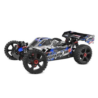 Team Corally COR00285-B  Spark XB6 1/8 6S Basher Buggy, RTR, Blue