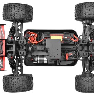 Team Corally COR00292-R  Punisher 4S Monster Truck RTR Version, Red