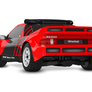 Traxxas TRA108046-1-RED Red   Mini Rally VXL Ford RS200